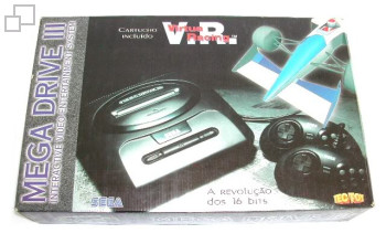 PAL-M TecToy Mega Drive III Virtua Racing Box