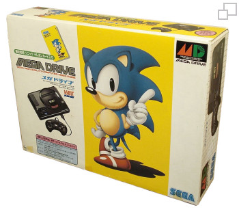 NTSC-JP SEGA Mega Drive Sonic / NTT Box