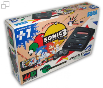 NTSC-JP SEGA Mega Drive 2 Sonic 3 Box