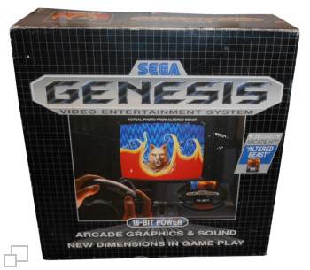 NTSC-US SEGA Genesis Altered Beast Box