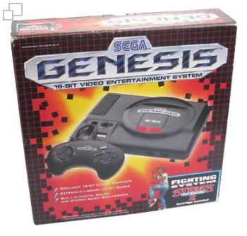 NTSC-US SEGA Genesis Fighting System Box