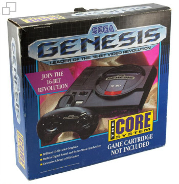 NTSC-US SEGA Genesis Box