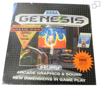 NTSC-US SEGA Genesis Altered Beast Value Pack Box