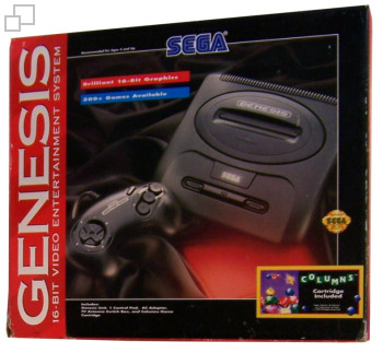 NTSC-US SEGA Genesis 2 Columns Box