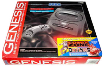 NTSC-US SEGA Genesis 2 Comix Zone / NFL 95 Box