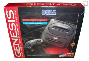 NTSC-US SEGA Genesis 2 Sonic 2 System Box