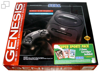 NTSC-US SEGA Genesis 2 Super Sports Pack Box