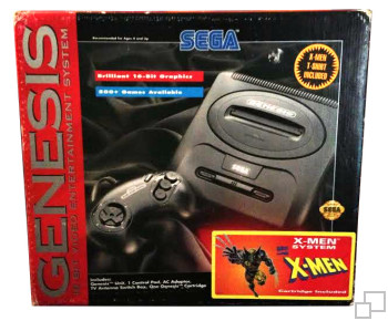 NTSC-US SEGA Genesis 2 X-Men System Box