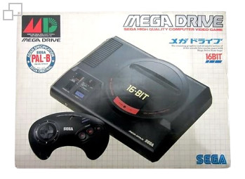 PAL-B SEGA Mega Drive Box