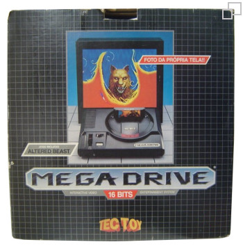 PAL-M TecToy Mega Drive Altered Beast Box