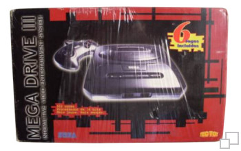 PAL-M TecToy Mega Drive III 6-Pak Box