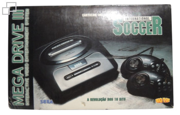 PAL-M TecToy Mega Drive III FIFA Box