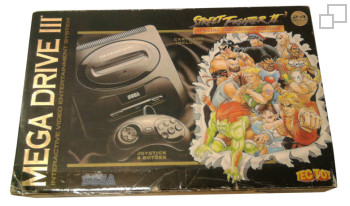 PAL-M TecToy Mega Drive III Street Fighter 2 Box