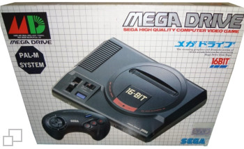 PAL-M T&T Mega Drive JP Box