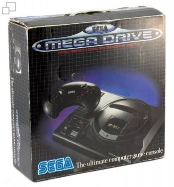 PAL/SECAM SEGA Mega Drive Box