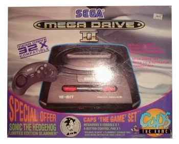PAL/SECAM SEGA Mega Drive 2 Caps The Game Box (Australia)