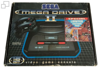 PAL/SECAM Mega Drive 2 EA Sports / European Club Soccer Box