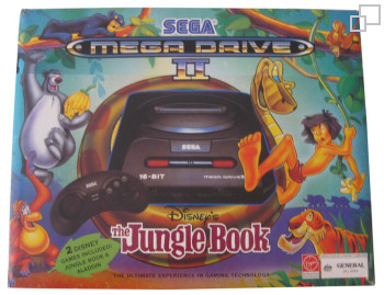 PAL/SECAM SEGA Mega Drive 2 Jungle Book / Aladdin Box (Australia)