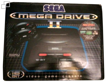 PAL/SECAM Mega Drive 2 MegaGames 1 Box