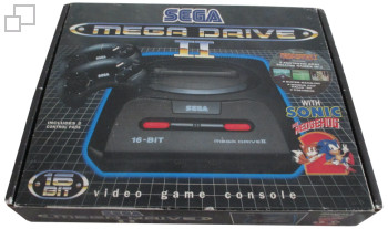 PAL/SECAM Mega Drive 2 MegaGames 1 / Sonic 2 Box