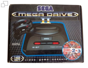 PAL/SECAM Mega Drive 2 MegaGames II and III Box