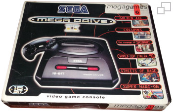 PAL/SECAM SEGA Mega Drive 2 MegaGames VI Box