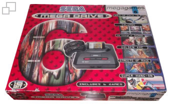 PAL/SECAM Mega Drive 2 MegaGames VI Box