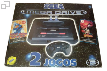PAL/SECAM SEGA Mega Drive 2 Two Jogos Box (Portugal)