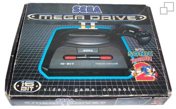 PAL/SECAM SEGA Mega Drive 2 Sonic 2 Box