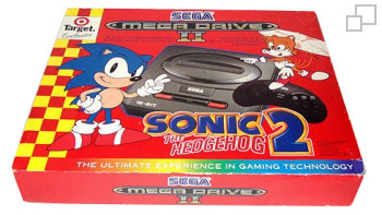 PAL/SECAM SEGA Mega Drive 2 Target Sonic 2 Box (Australia)