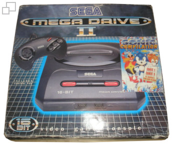 PAL/SECAM Mega Drive 2 Sonic Compilation Box