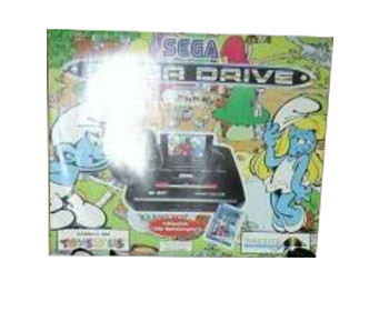 PAL/SECAM SEGA Mega Drive 2 The Smurfs Box