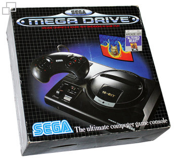 PAL/SECAM SEGA Mega Drive Altered Beast Box
