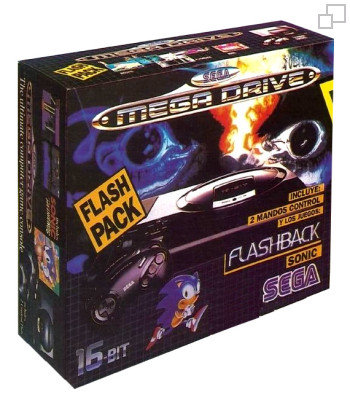 PAL/SECAM SEGA Mega Drive Flashback / Sonic Box (Spain)