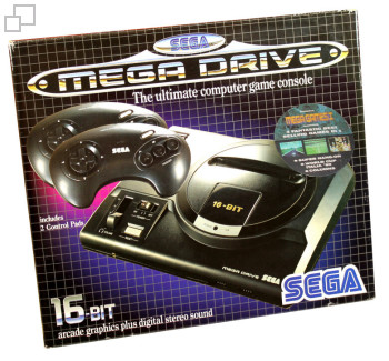 PAL/SECAM SEGA Mega Drive MegaGames 1 Box