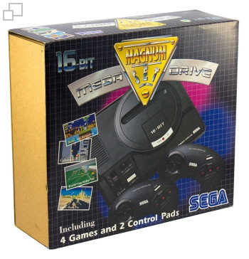 PAL/SECAM SEGA Mega Drive Magnum Set Box