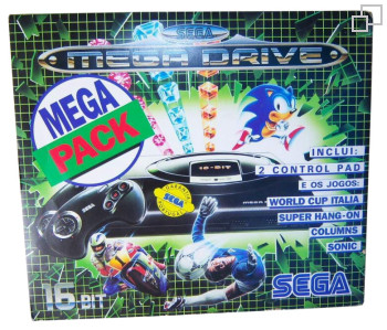PAL/SECAM SEGA Mega Drive MegaPack Box (Portugal)