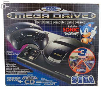 PAL/SECAM SEGA Mega Drive MegaGames II / Sonic Box (UK)