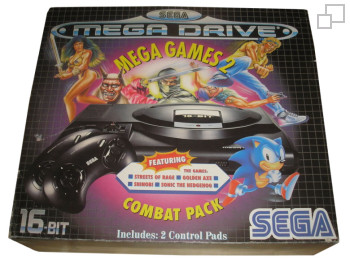 PAL/SECAM SEGA Mega Drive CombatPack Box (UK)