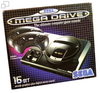 PAL/SECAM SEGA Mega Drive Box