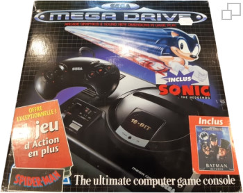 PAL/SECAM SEGA Mega Drive Multi Francais Pack Box