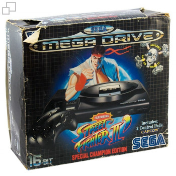 PAL/SECAM SEGA Mega Drive Street Fighter 2 (Dash) Special Champion Edition Box