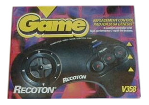 Recoton Replacement Pad Third Party Mega Drive / Genesis Controller