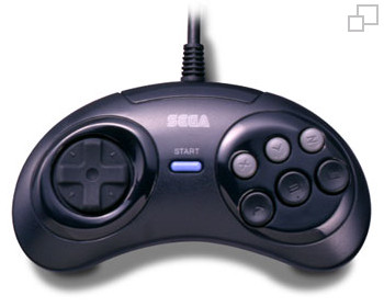 SEGA Control Pad Joypad