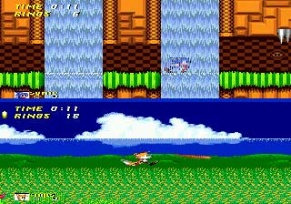 Sonic 2 Interlace-Modus Interlacing