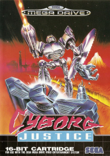 Cyborg Justice Cover (Mega Drive / Genesis) Packshot