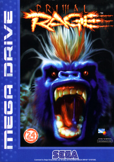 Primal Rage Cover (Mega Drive / Genesis) Packshot
