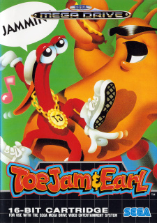 ToeJam & Earl Cover (Mega Drive / Genesis) Packshot