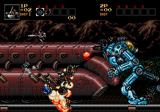 Probotector (Mega Drive / Genesis) Contra: Hard Corps