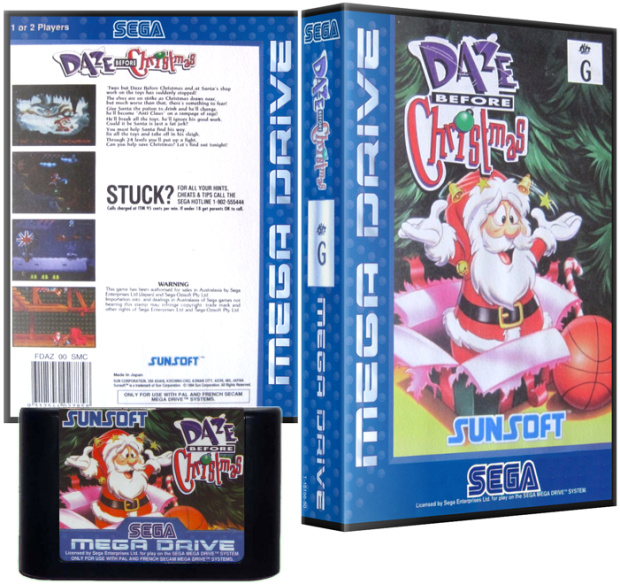 Daze before Christmas Australian Exclusive Pack PAL/SECAM Australian Exclusive Cover